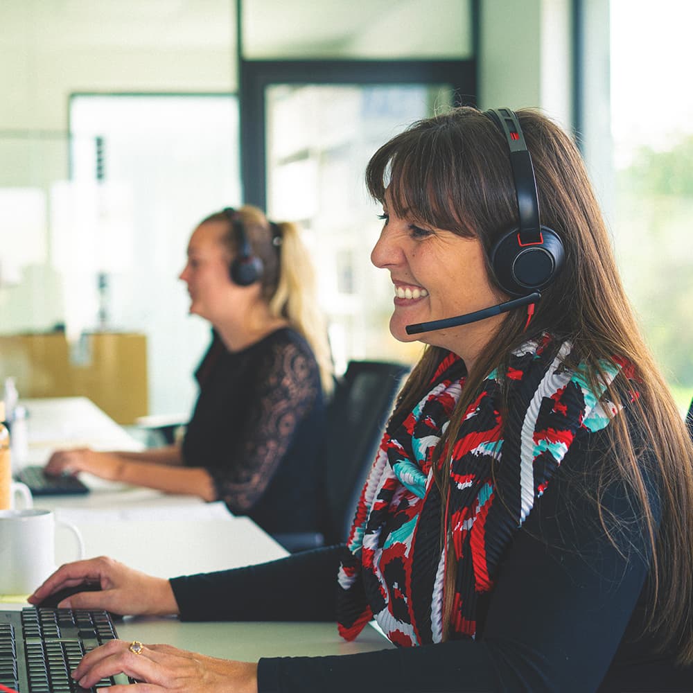 Customer service on the phone