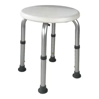Tabouret de douche Jinny blanc