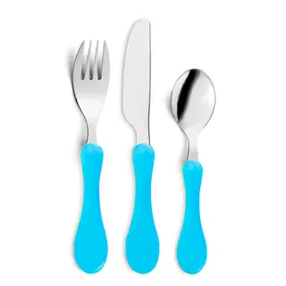 Lot de 3 couverts à manche ergonomique