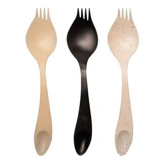 Cuillère fourchette Georgette végétale - Lot de 50
