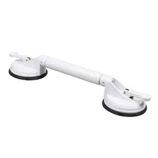 Heavy-Duty Telescoping Suction Grab Bar 44-56 cm