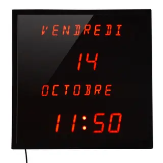 Digital Calendar Clock