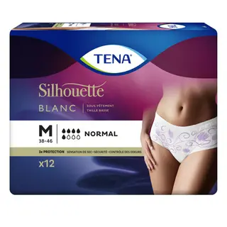 TENA lady pants silhouette plus blanc - Medium