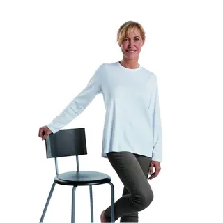 Benefactor Unisex Long-Sleeve Open-Back T-Shirt