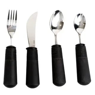 Set de 4 couverts inclinables et lestés Big Grip